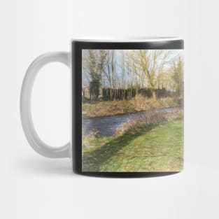 Springtime By The River Kennet Mug